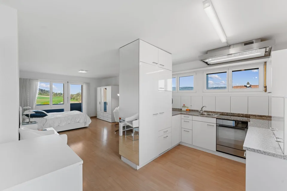 Furnished 1.5-room apartment with balcony in Dällikon Zürich