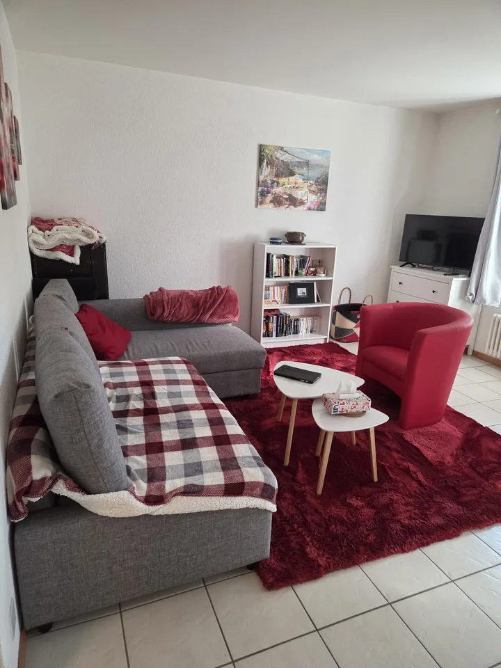 Appartement de 2.5p au coeur du village de Perroy