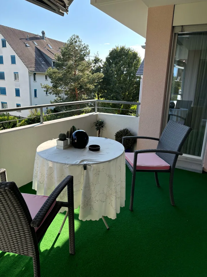 2.5-Room Apartment - Furnished - with Balcony in Buchs Zürich