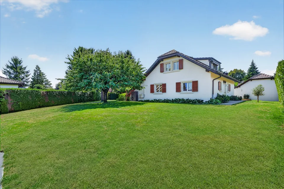Maison individuelle de 5.5 pièces à Coppet – Élégance, confort et nature