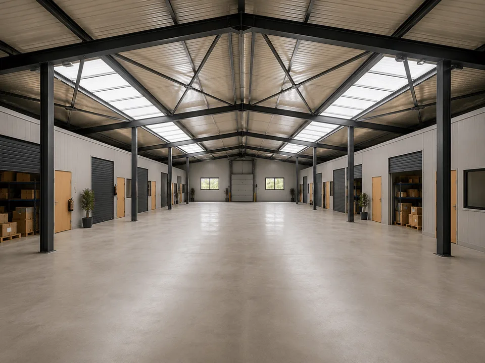 SIERRE - HALLE INDUSTRIELLE DE 2'200 M2 AVEC PROJET DE TRANSFORMATION