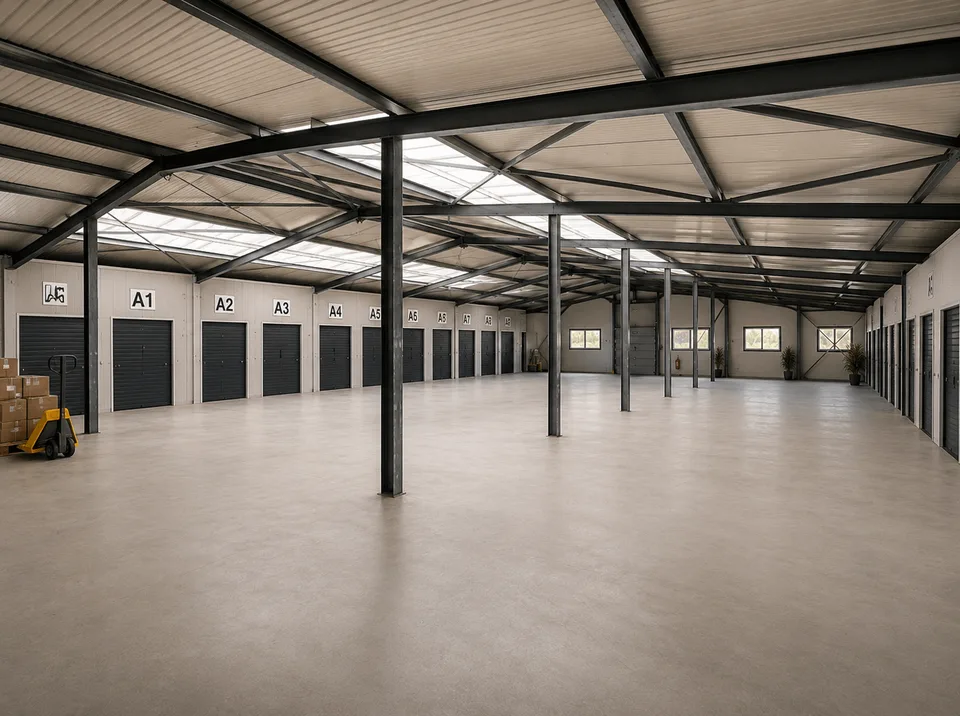 SIERRE - HALLE INDUSTRIELLE DE 2'200 M2 AVEC PROJET DE TRANSFORMATION