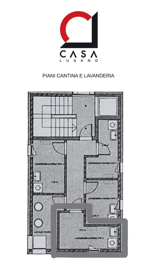 Appartement moderne 2,5 pièces avec terrasse et place de parking en plein centre.