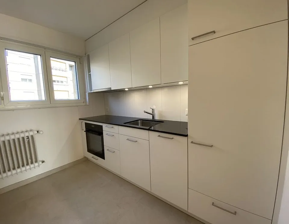 3 1/2-room apartment, ground floor right
