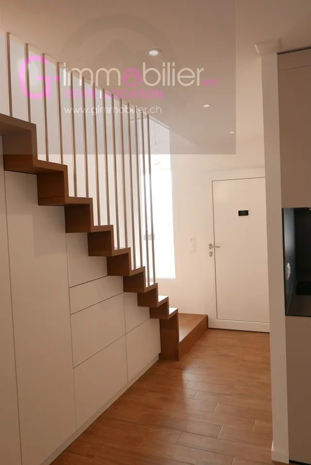 A louer Duplex 2,5 pièces neuf de 86m2 avec jardin privatif de 75m2