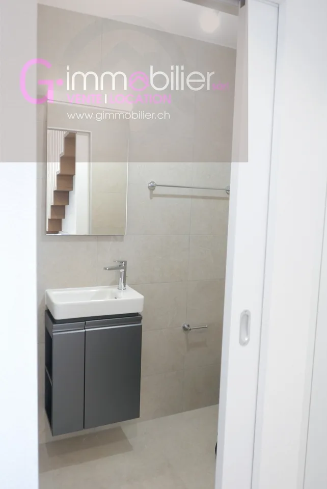 A louer Duplex 2,5 pièces neuf de 86m2 avec jardin privatif de 75m2