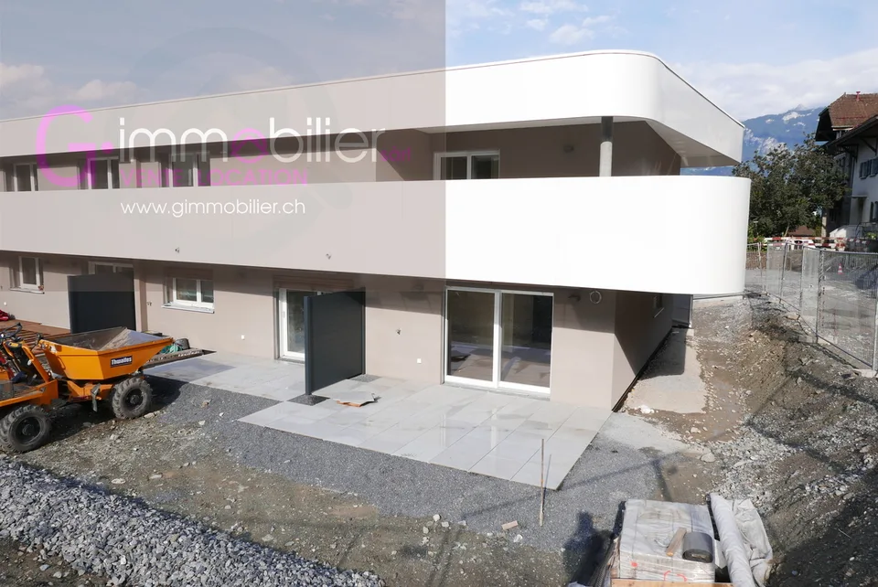 A louer Duplex 2,5 pièces neuf de 86m2 avec jardin privatif de 75m2