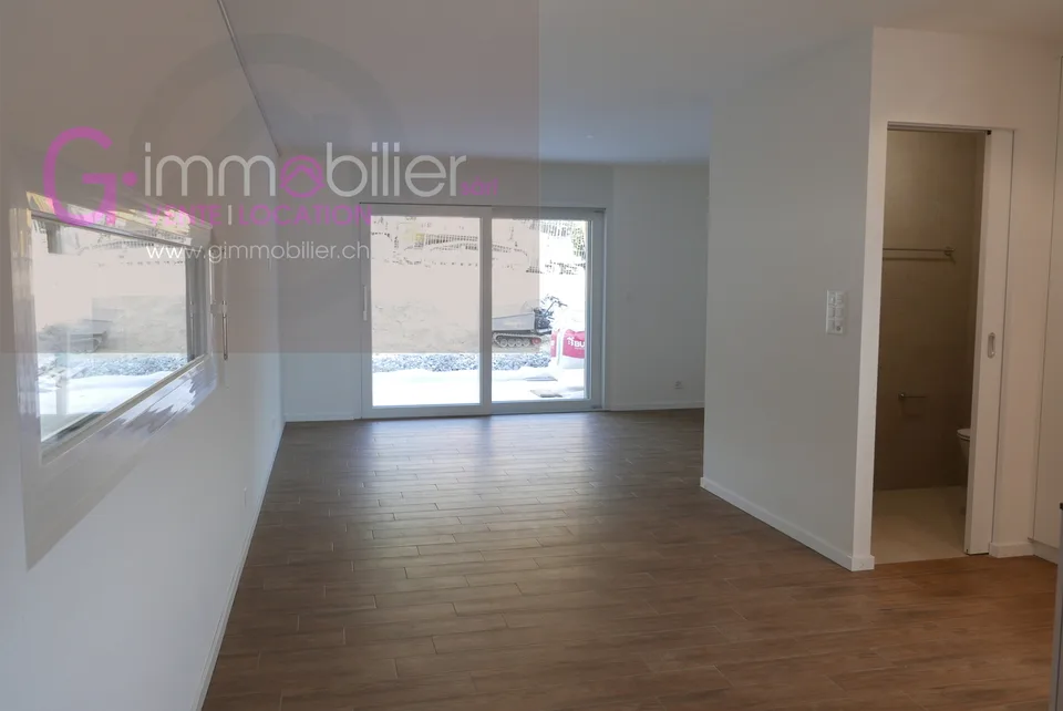 A louer Duplex 2,5 pièces neuf de 86m2 avec jardin privatif de 75m2