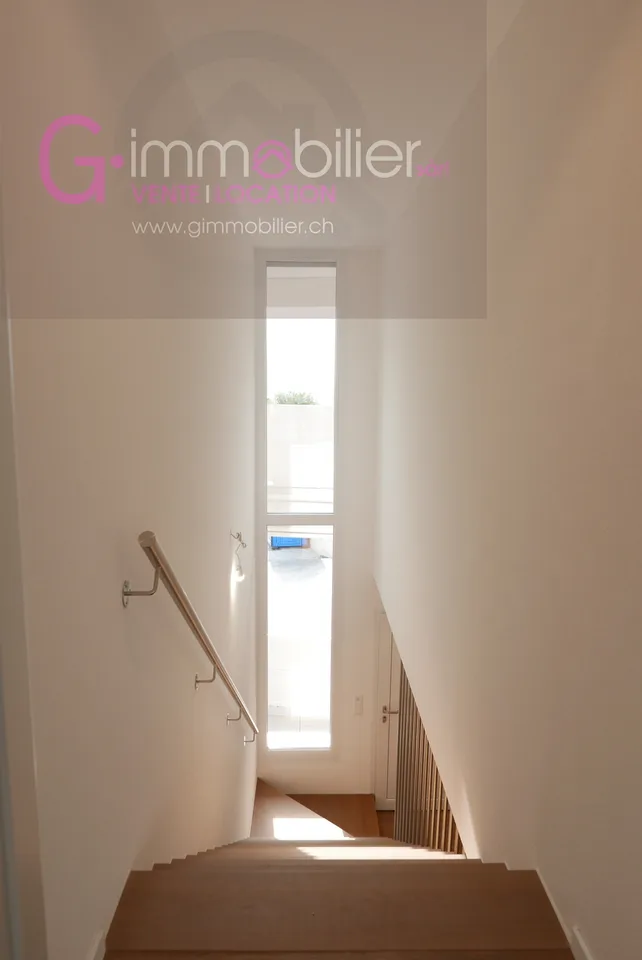 A louer Duplex 2,5 pièces neuf de 86m2 avec jardin privatif de 75m2