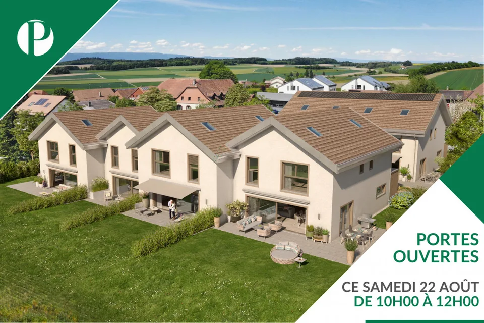 NOUVEAU PROJET DE 6 VILLAS FAMILIALES À THIERRENS AVEC JARDINS !