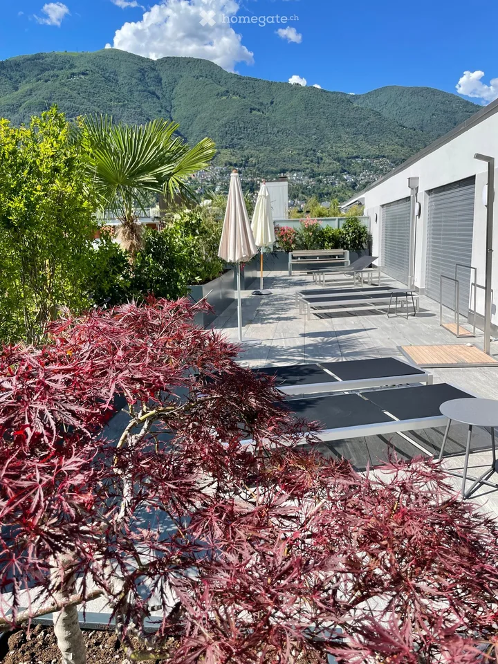 Furnished 4.5 room attic apartment in Locarno - until April 30, 2027