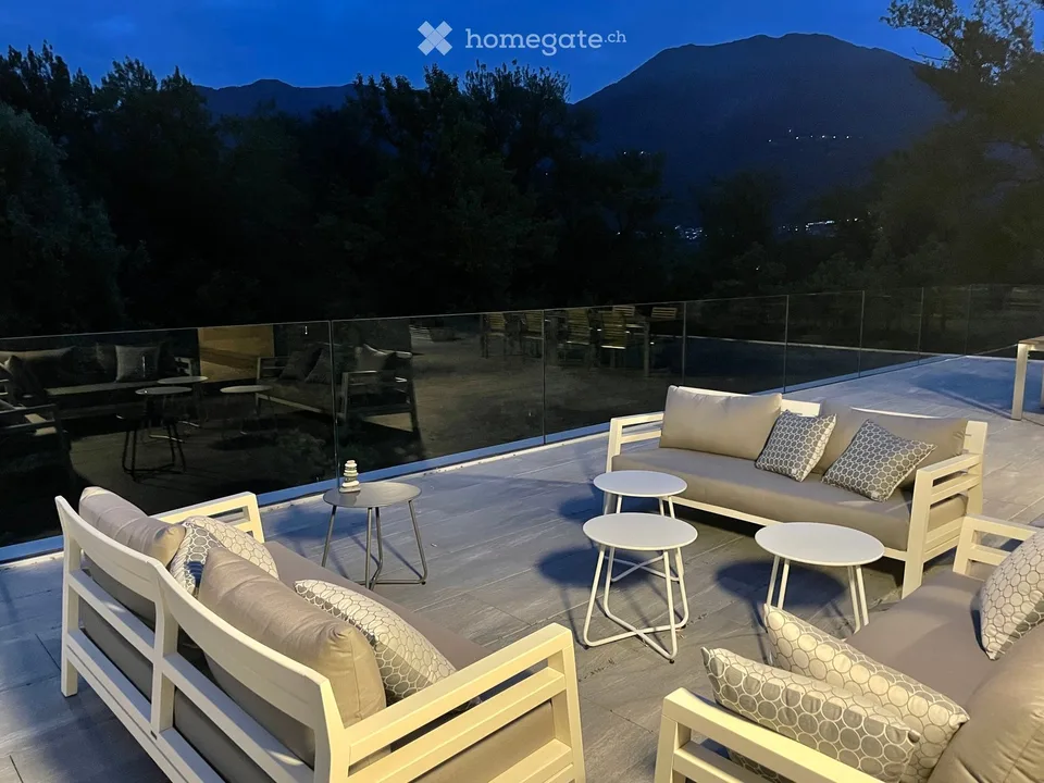 Furnished 4.5 room attic apartment in Locarno - until April 30, 2027