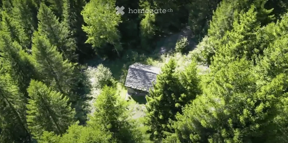 Historic Rustic Cabin in Dangio, Ticino – Includes Approved Architecture Project