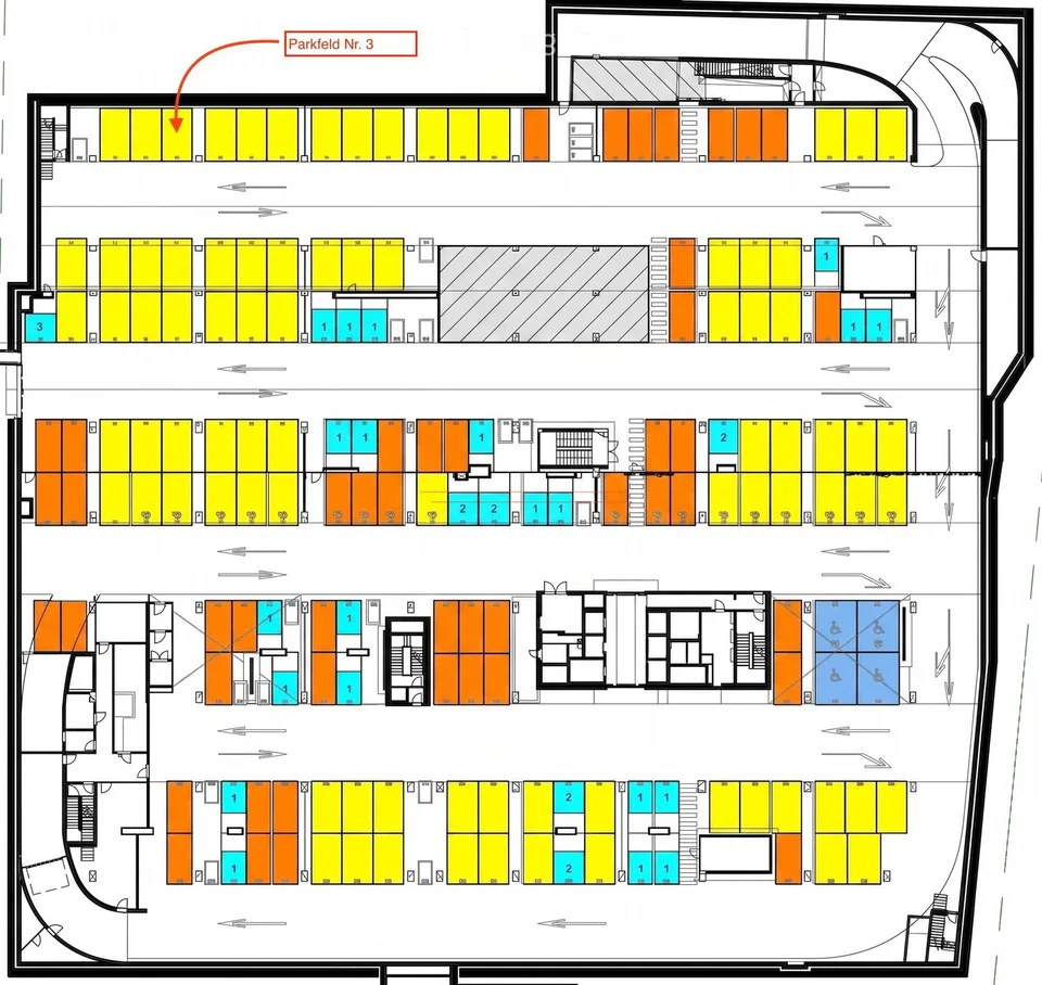 Underground Parking Space for Rent – Bellerivestrasse, Zürich 8008