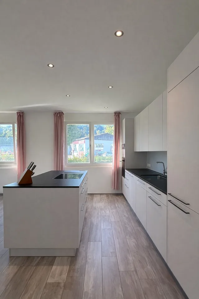 Modern 4.5-room garden apartment (118 m²) with 305 m² private garden