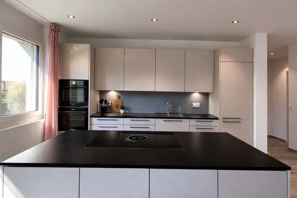 Modern 4.5-room garden apartment (118 m²) with 305 m² private garden