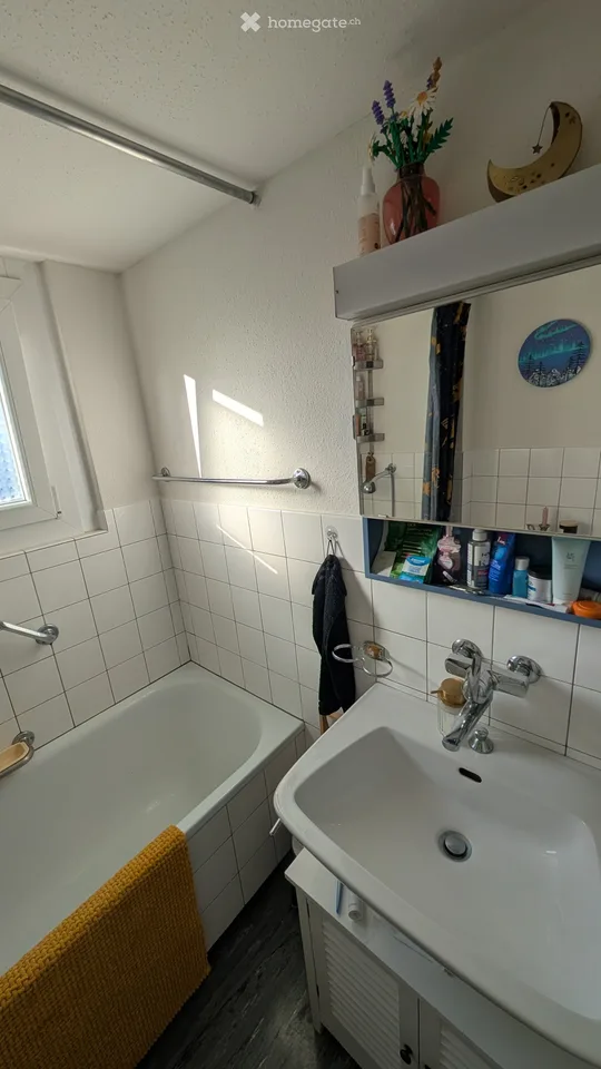 Charmant appartement 3 pièces au dernier étage avec vue imprenable sur le lac à Oberrieden