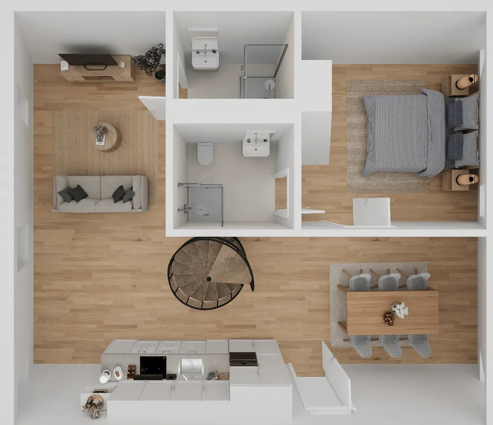 Wohnung (LOT 9) mit 4,5 Zimmern und Charme im 2. Stock – Foto 5 von 9