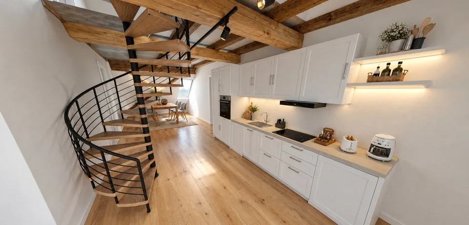 Wohnung (LOT 9) mit 4,5 Zimmern und Charme im 2. Stock – Foto 4 von 9