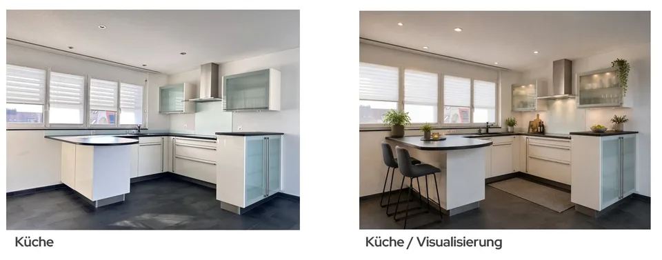 Sunny 4.5-room attic apartment with parking space