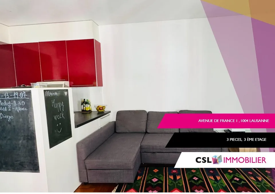 Charmant appartement au coeur de Lausanne