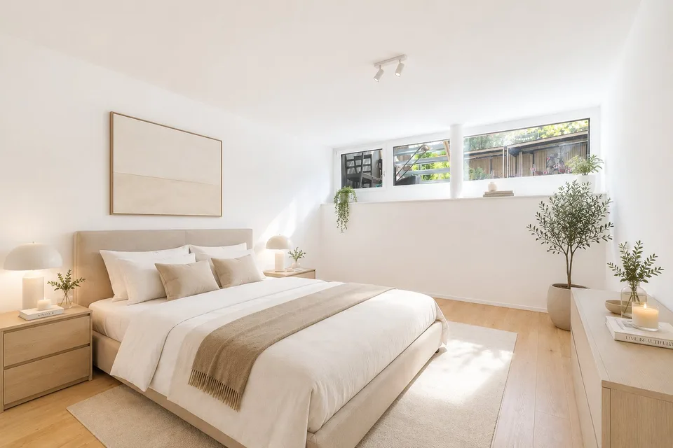Maisonette da giardino moderna – Vita urbana nel verde Riehen (W0.2)