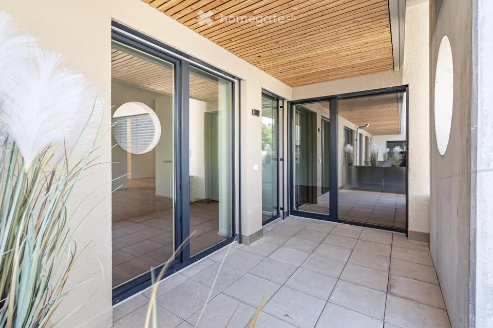 Moderne 2.5-Zimmer-Neubauwohnung im Erdgeschoss in Bad Zurzach – sofort verfügbar!