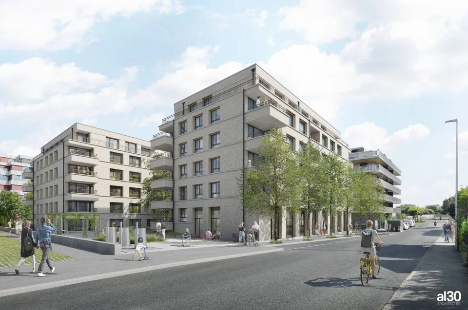 Arcade commerciale neuve au cur d'un quartier en plein essor à Gland