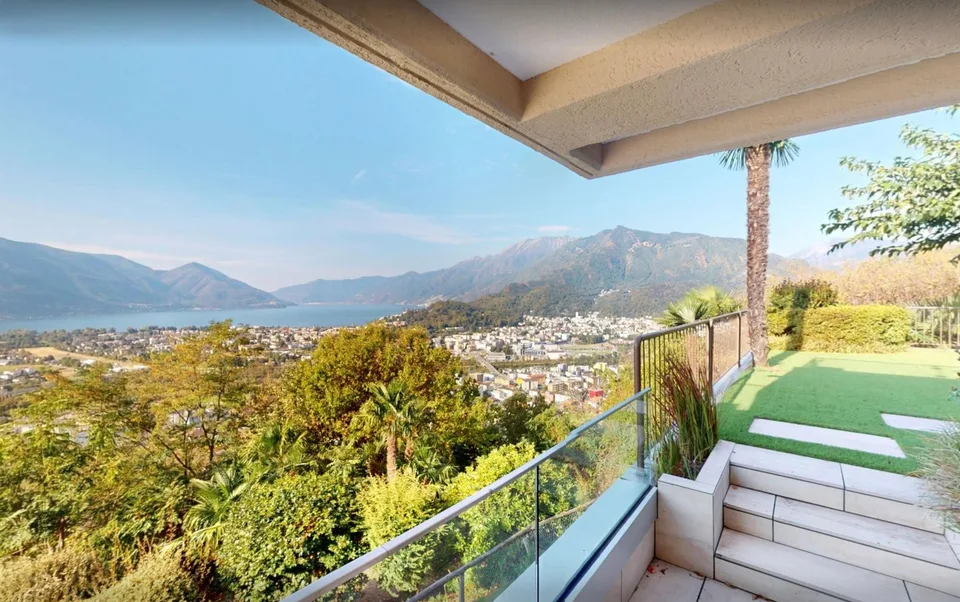 Luxuriöses Wohnen mit gigantischem Lago-Maggiore-Blick