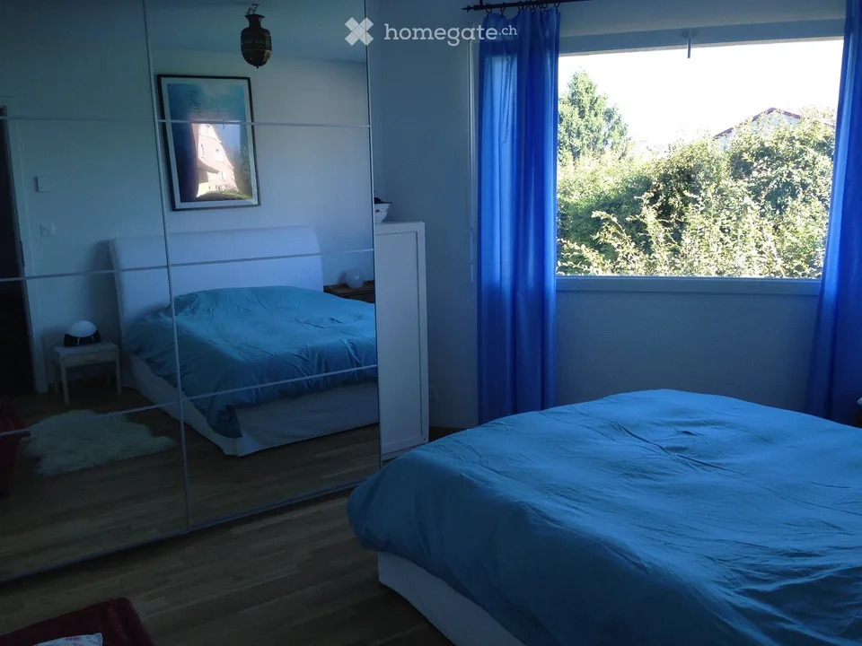 Wohnung mit 2 Schlafzimmern, im Erdgeschoss mit Terrasse, in St-Saphorin-sur-Morges
