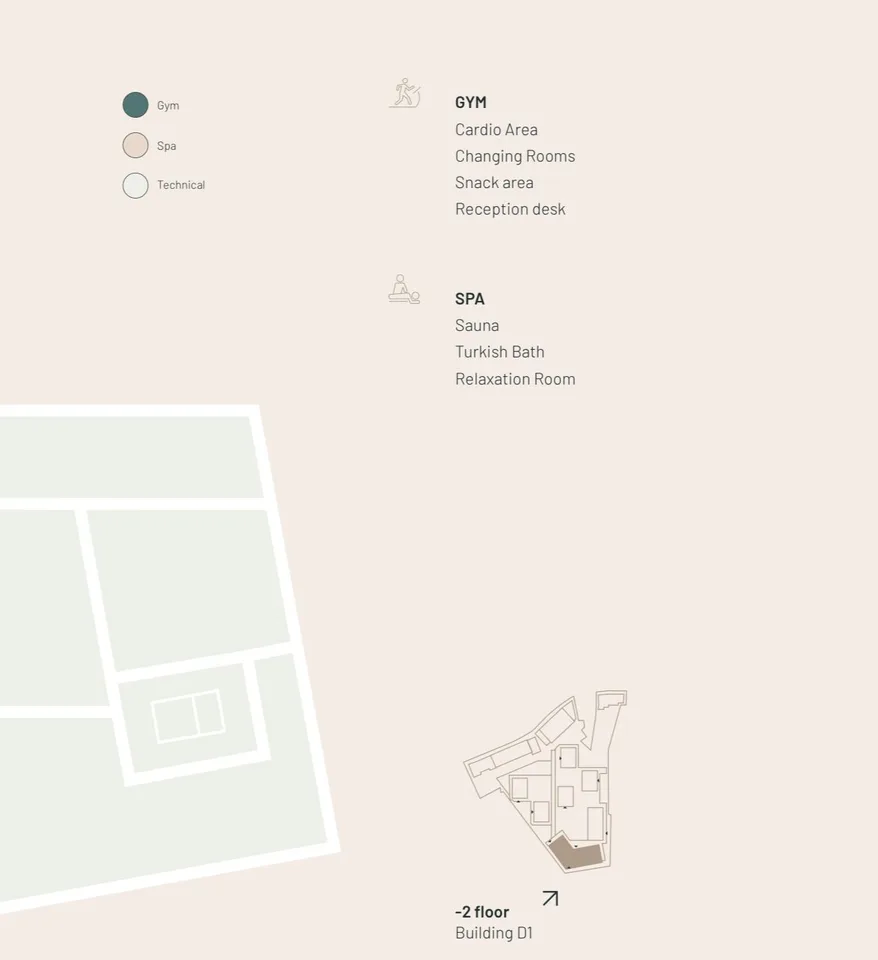 Moderno appartamento 1.5 locali con palestra a SPA a Stabio