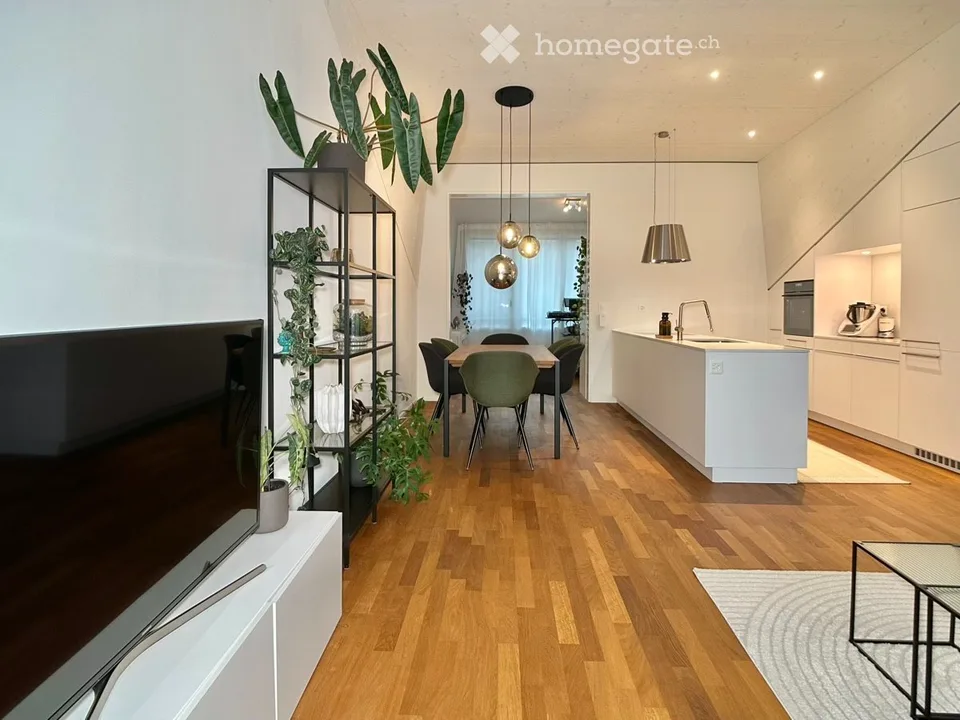 Befristet, möbliert: Moderne Maisonette mit Dachgarten – Foto 2 von 12