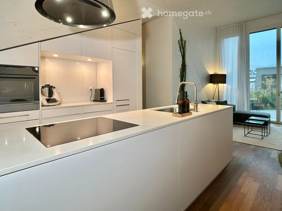 Befristet, möbliert: Moderne Maisonette mit Dachgarten – Foto 4 von 12