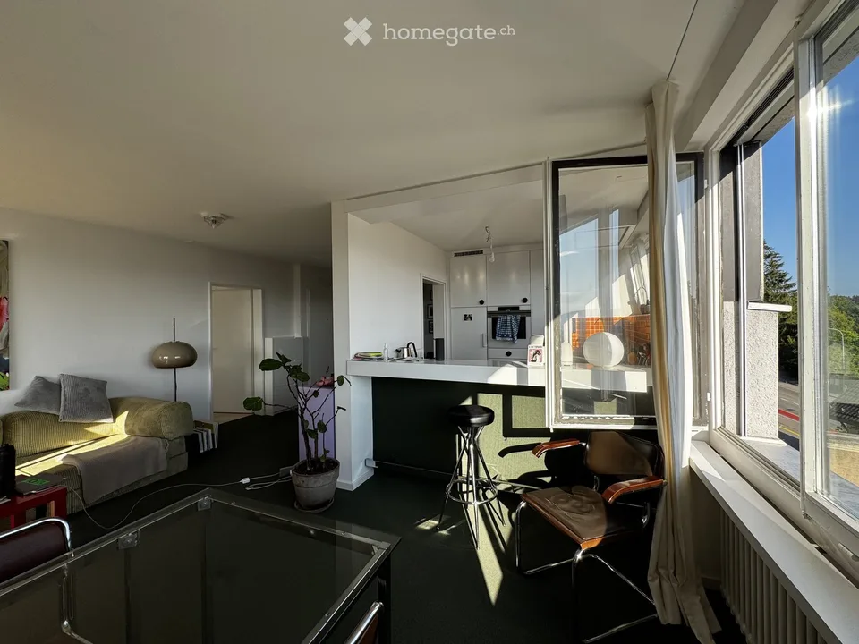 Incantevole appartamento di 2.5 locali con vista sulla città a Zürich-Albisrieden