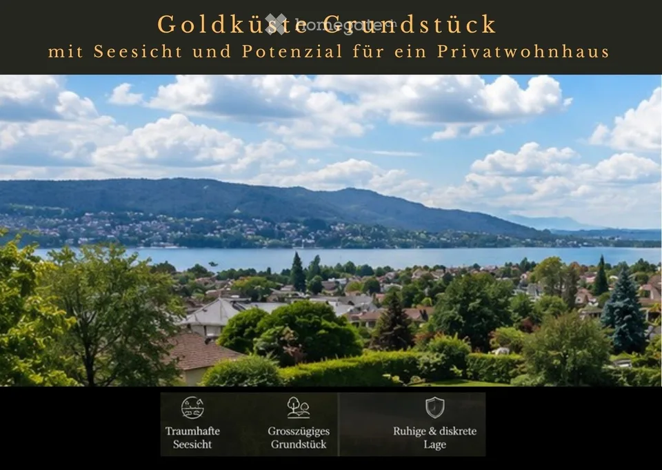 Goldküste Bauland mit Seesicht