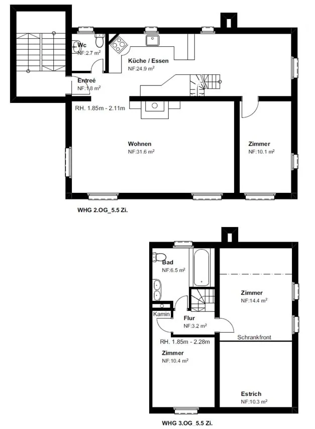 Appartement en duplex de 5,5 pièces à Einsiedeln