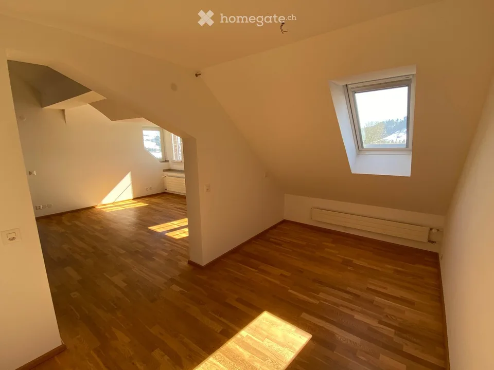 Ihr Ort der Kraft - 3-Zimmer-Dachwohnung mit mega Aussicht in die Berge