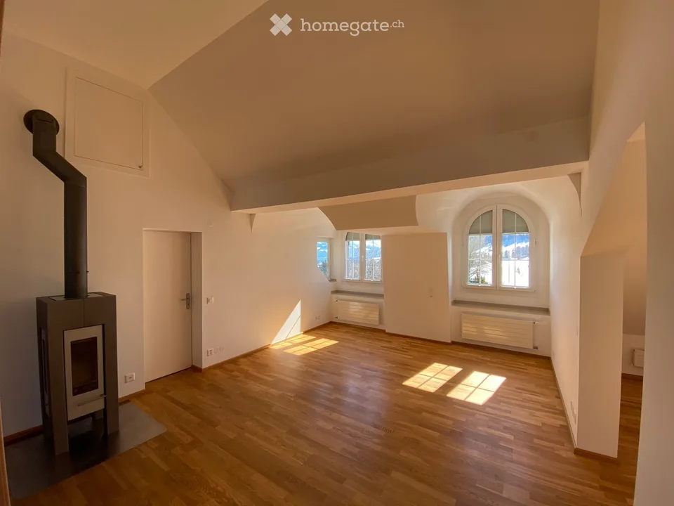 Ihr Ort der Kraft - 3-Zimmer-Dachwohnung mit mega Aussicht in die Berge