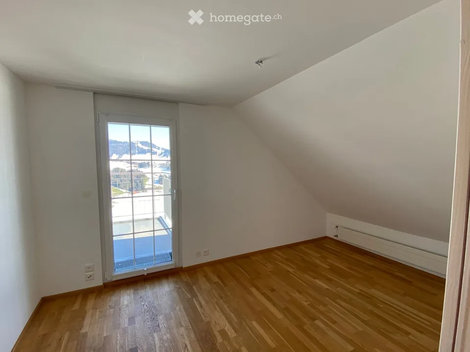 Ihr Ort der Kraft - 3-Zimmer-Dachwohnung mit mega Aussicht in die Berge