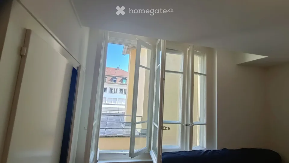 Langzeit-Untermiete möbliertes Studio in Nyon-Zentrum