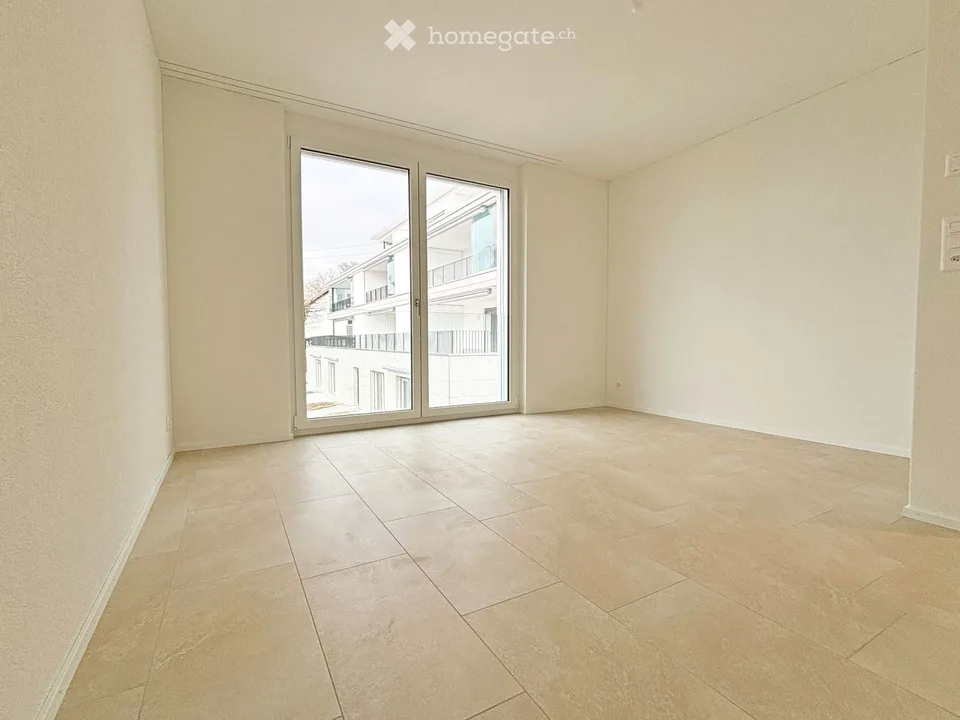 Appartement neuf de 4,5 pièces avec grand balcon d'angle à Adlikon près de Regensdorf