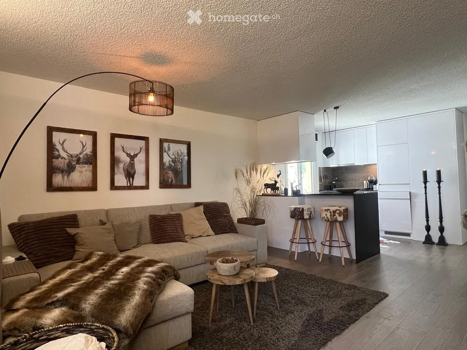 Charmante, möblierte 2.5-Zimmer-Wohnung an der Davoser Promenade