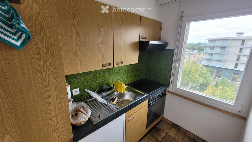 Appartement central de 1,5 pièces avec balcon
