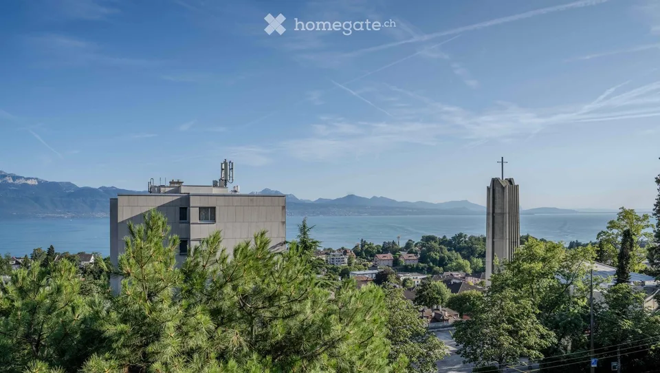 Charmant appartement en attique de 4.5 pièces à Lausanne – Avenue du Léman
