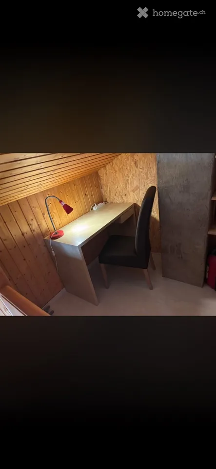 2 rooms for rent in a chalet