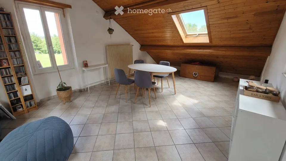 Appartement de 2,5 pièces à 15 minutes de Lausanne-Vennes