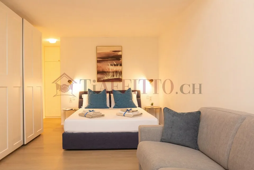 Prächtiges Duplex mit Garten im Herzen von Lugano