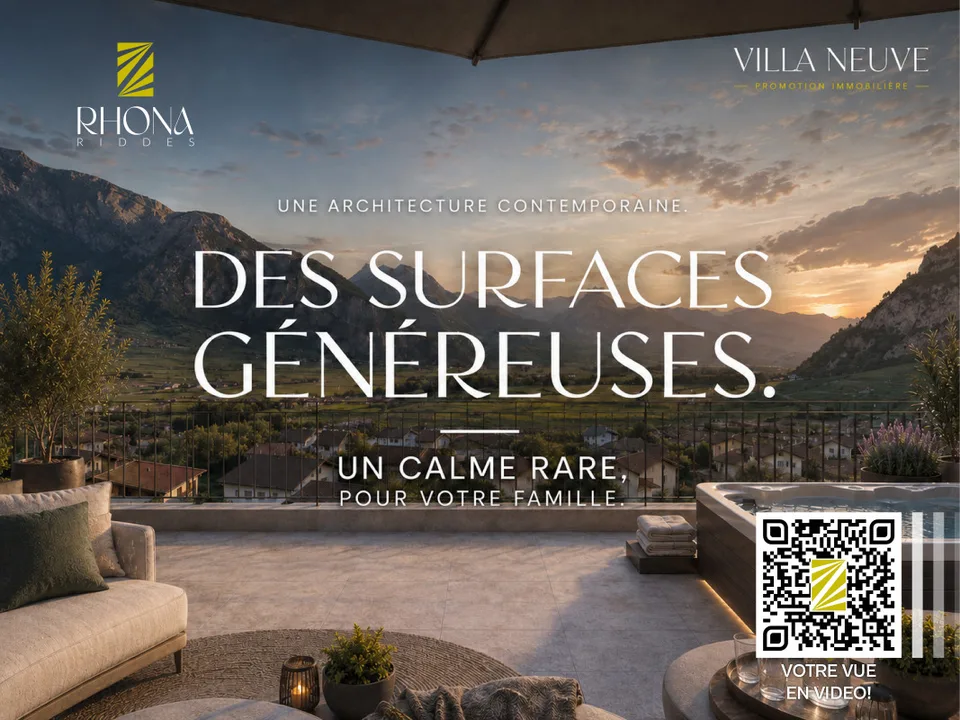 NEUVE - 95 m2 de Terrasses et ROOF-TOP pour cette VILLA 5.5 pcs de 344 m2 utiles