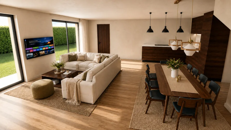 NEW - 95 m2 of Terraces and ROOF-TOP for this 5.5 pcs VILLA with 344 m2 usable space