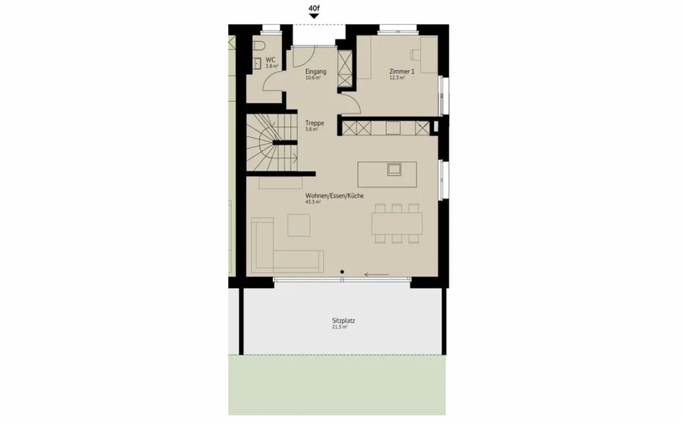 352 m² | Casa unifamiliare 7,5 locali | Primo affitto